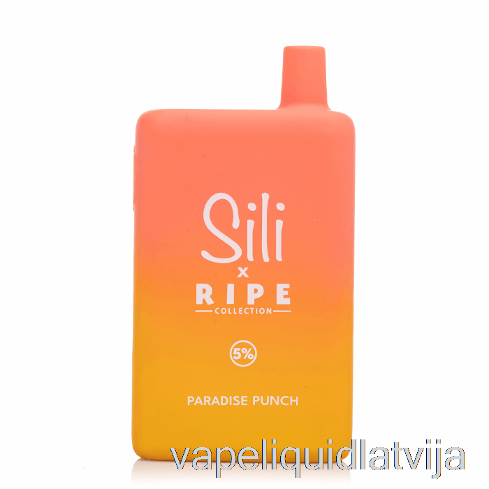 Sili Ripe 6000 Vienreizējās Lietošanas Paradīzes Punča Vape šķidrums